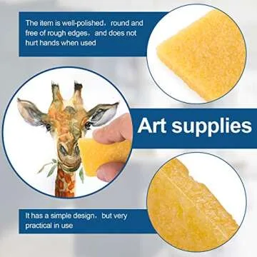 PAGOW 10PCS Rubber Cement Eraser Set for Easy Adhesive Removal