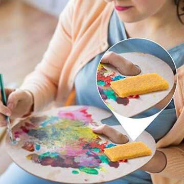 PAGOW 10PCS Rubber Cement Eraser Set for Easy Adhesive Removal