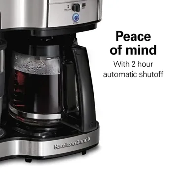 Hamilton Beach 2-Way Coffee Maker: 12 Cups & Single Serve