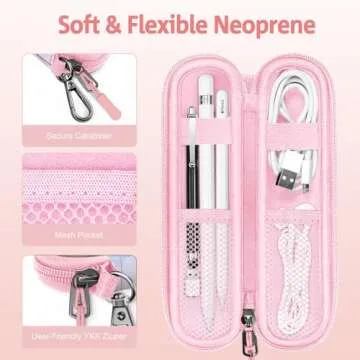 Fintie Pencil Holder Case for Apple Pencil Pro, Apple Pencil (USB-C) & Apple Pencil (1st / 2nd Gen),...