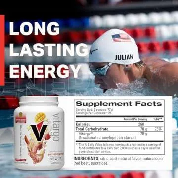 Vitargo Carbohydrate Powder - Fast Muscle Fuel, Sugar-Free
