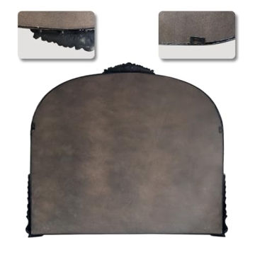 OUSHUAI Antique Gold Vintage Mirror for Home Decor