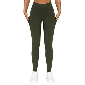 Women’s High Waist Yoga Pants with Pockets for Comfortable Workouts