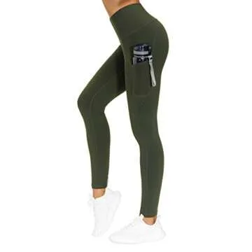 Women’s High Waist Yoga Pants with Pockets for Comfortable Workouts