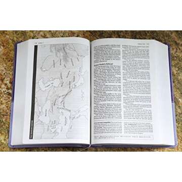 Amplified Study Bible Leathersoft Purple - Enhance Study