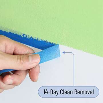 Bates Painter’s Tape, 0.7 inch, 3 Pack, 162 Yards Total