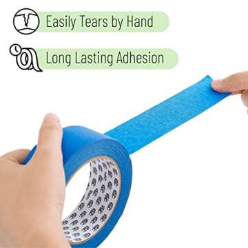 Bates Painter’s Tape, 0.7 inch, 3 Pack, 162 Yards Total