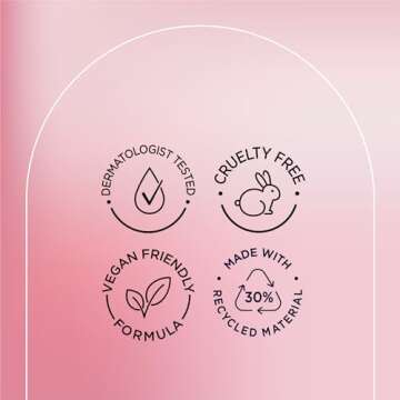 Bioré Rose Quartz & Charcoal Face Cleanser for Energized Skin