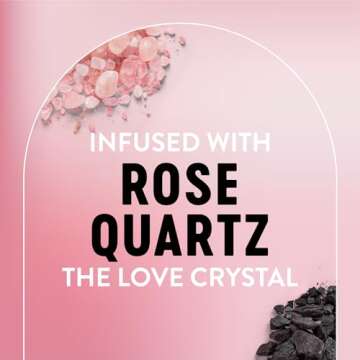 Bioré Rose Quartz & Charcoal Face Cleanser for Energized Skin