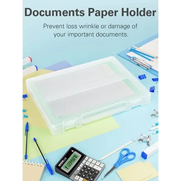 Denkee Large Paper Storage Box for Easy Organization