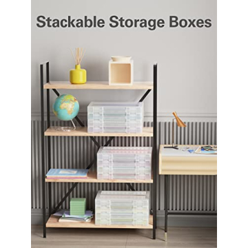 Denkee Large Paper Storage Box for Easy Organization