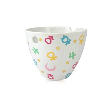 JUST FUNKY Sailor Moon Ramen Bowl Set | 16 Oz | Kawaii Bunny Pattern | Perfect Gift!