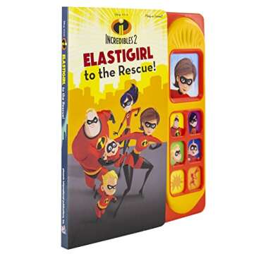Disney Pixar Incredibles 2 Little Sound Book - Interactive and Fun for Kids