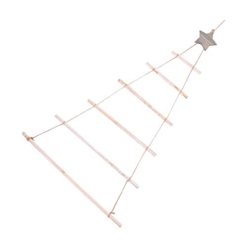 COHEALI DIY Hanging Ladder Home Ornaments for Christmas