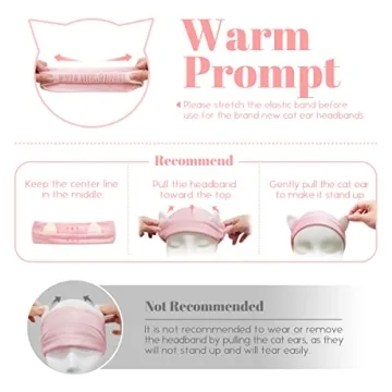 Dreamlover Face Wash Headbands for Teens and Women