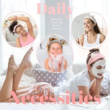 Dreamlover Face Wash Headbands for Teens and Women