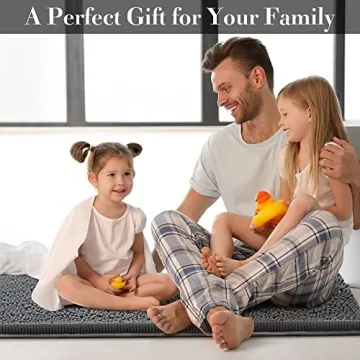 SONORO KATE Non-Slip Bathroom Rug 32"x20" Plush Comfort