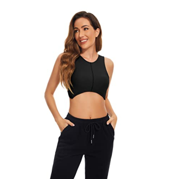 Meladyan Women Stylish Crop Tank Top for Everyday Wear