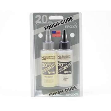 Bob Smith Industries 209 Finish Cure 20-min Epoxy - 4.5oz Premium Adhesive