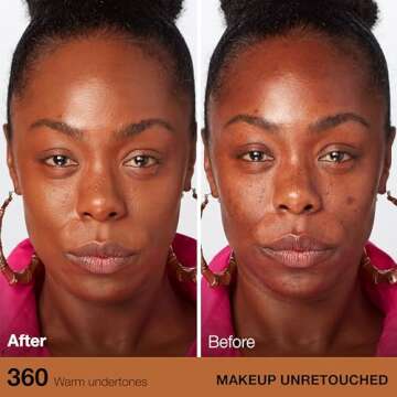 Maybelline Fit Me Dewy + Smooth Liquid Foundation Makeup, Mocha, 1 Count (Packaging May Vary)