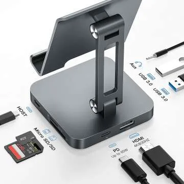 BYEASY USB C Hub: 7-in-1 Dock for iPad & MacBook
