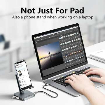 BYEASY USB C Hub: 7-in-1 Dock for iPad & MacBook