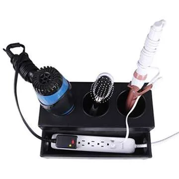 Buy SQUAREBOX Hair Tool Organizer with Travel Bag Gift