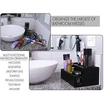 Buy SQUAREBOX Hair Tool Organizer with Travel Bag Gift