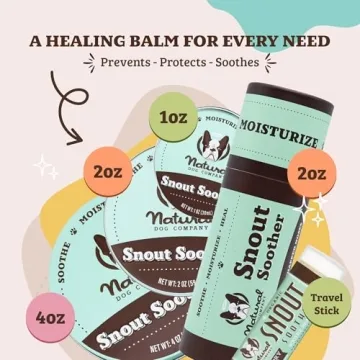 Natural Dog Snout Soother Balm for Dry Noses - 1 oz