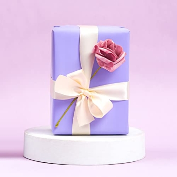 Premium Violet Wrapping Paper Roll for Elegant Gift Giving