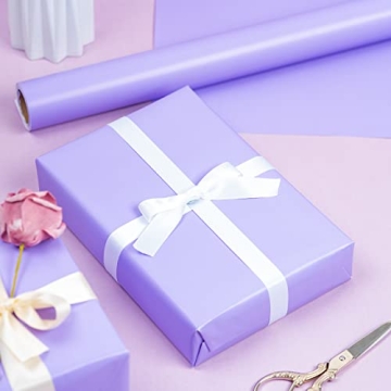 Premium Violet Wrapping Paper Roll for Elegant Gift Giving