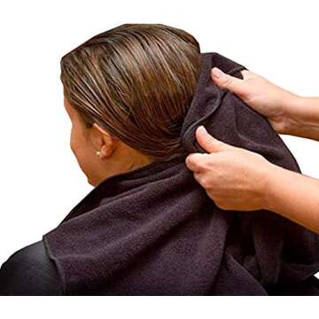 Simpli-Magic Towels, 16"x27", Black 24 Count