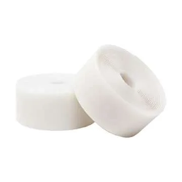 Strenco 2" Self Adhesive - Hook and Loop - 5 yards - Sticky Back - White Tape Fastener
