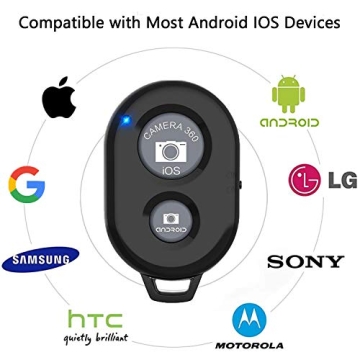 Wireless Remote Shutter for iPhones and Androids - 3 Pack