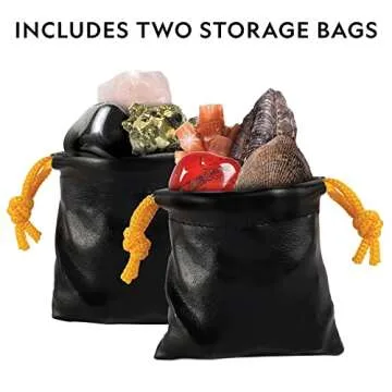 NATIONAL GEOGRAPHIC Rock & Fossil Collection - Rock Collection for Kids, 20 Rocks & Fossils with Agate, Rose Quartz, Jasper & More, STEM Science Kit for Boys & Girls (Amazon Exclusive)