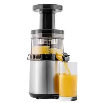 Hurom Elite Slow Juicer Model HH-SBB11 Noble Silver with Cookbook