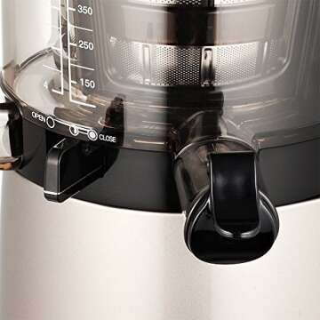 Hurom Elite Slow Juicer Model HH-SBB11 Noble Silver with Cookbook