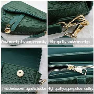 ERWUBA Fashion Women Saddle Bag - Stylish & Functional Handbag