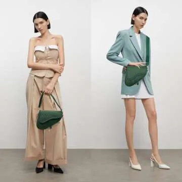 ERWUBA Fashion Women Saddle Bag - Stylish & Functional Handbag