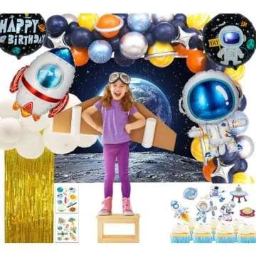 Outer Space Birthday Party Decorations for Kids