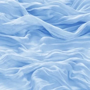 Baby Blue Cheesecloth Table Runner for Fall Events