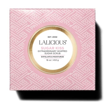 LALICIOUS Sugar Kiss Whipped Scrub Coconut Honey Body Exfoliator