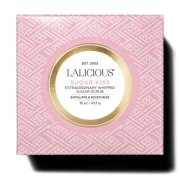 LALICIOUS Sugar Kiss Whipped Scrub Coconut Honey Body Exfoliator