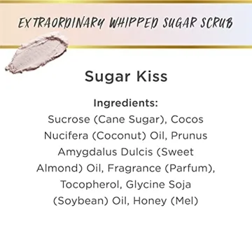 LALICIOUS Sugar Kiss Whipped Scrub Coconut Honey Body Exfoliator