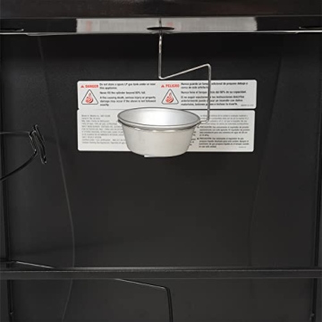 Grill Boss Propane BBQ Grill with Side Burner & Wheels