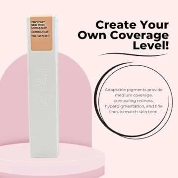 HAUS LABS BY LADY GAGA Triclone Skin Tech Hydrating + De-puffing Concealer with Fermented Arnica 14 Light Peach