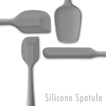 4 Piece Silicone Spatula Set - Durable & Heat Resistant