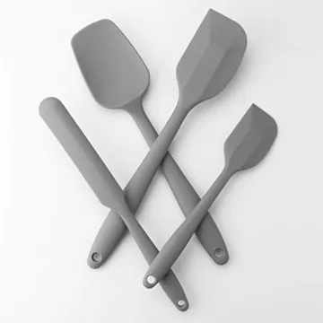 4 Piece Silicone Spatula Set - Durable & Heat Resistant