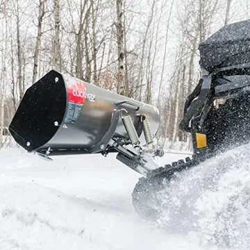 Kimpex CLICK nGO ATV CNG 2 Plow for Effortless Snow Removal