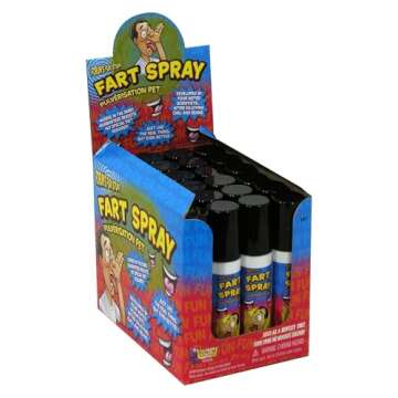 Forum Novelties Liquid Fart Gag Prank Joke Spray Can Stink Bomb Smelly Stinky Gas Crap Net WT .25 GM...